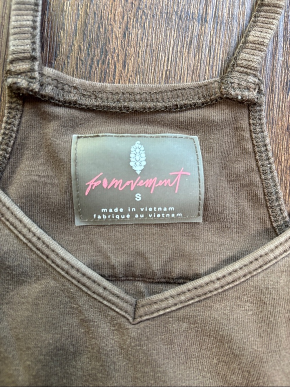 FP Movement by Free People Onsie size small brown - Picture 2 of 7